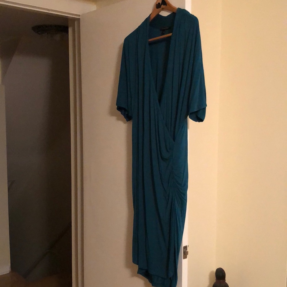 Turquoise Banana Republic Dress